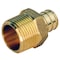 Apollo 3/4 in. Brass PEX Barb x 3/4 in. Male Pipe Thread Adapter (5-Pack), 5PK APXMA34345PK - alternate 5